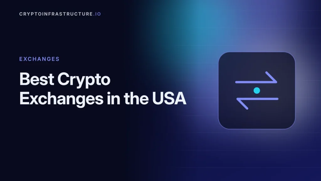 Best Crypto Exchanges in the USA: Licensed, Audited and Ranked – featured image, cryptoinfrastructure.io