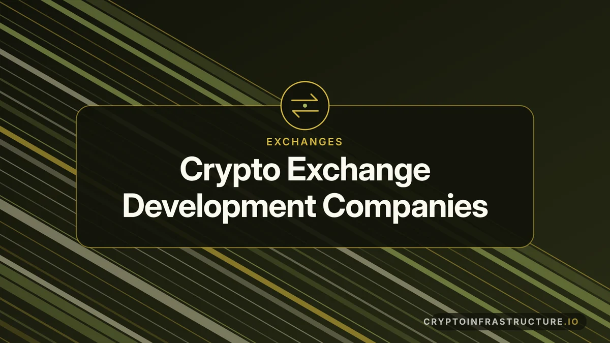 Crypto Exchange Development Companies: Cost, Timelines and 10 Compared – featured image, cryptoinfrastructure.io