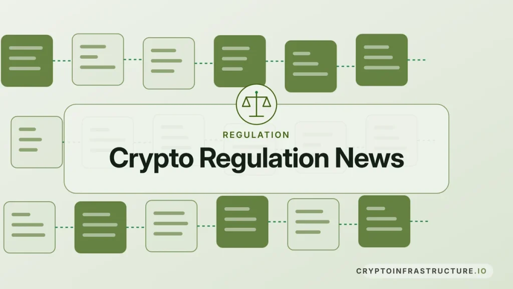 Crypto Regulation News: What Changed This Month (October 2026) – featured image, cryptoinfrastructure.io