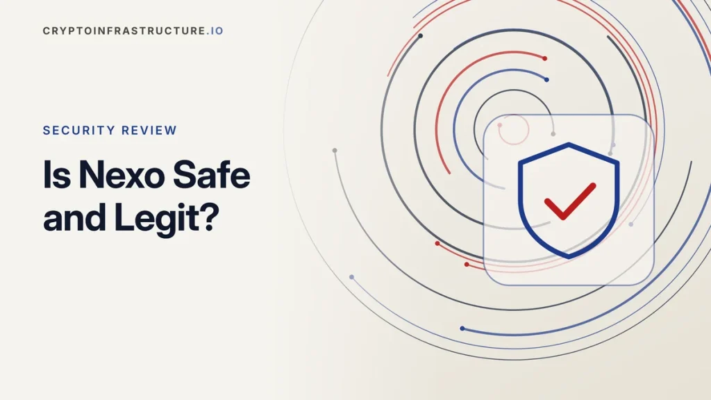 Is Nexo Safe and Legit? – featured image, cryptoinfrastructure.io