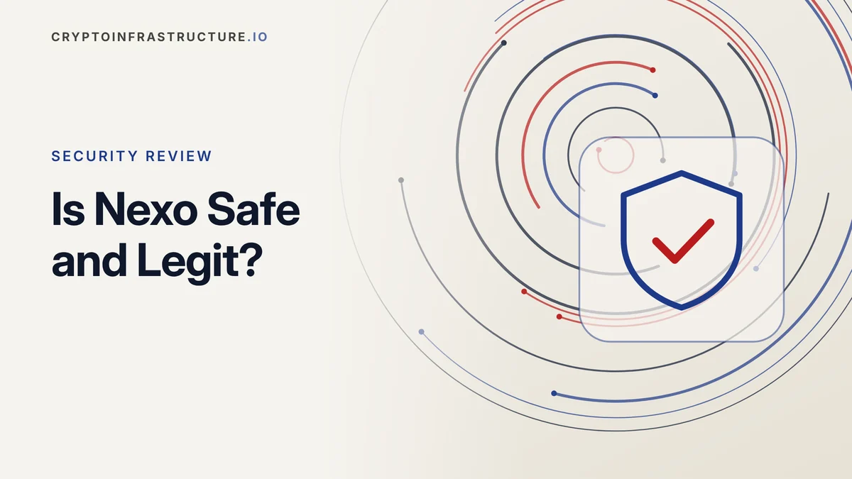 Is Nexo Safe and Legit? – featured image, cryptoinfrastructure.io