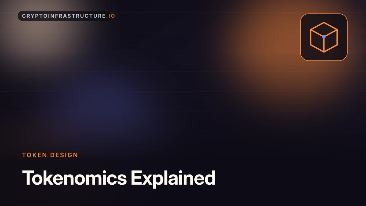 Tokenomics Explained: Supply, Vesting, Unlocks and How to Design Them – featured image, cryptoinfrastructure.io