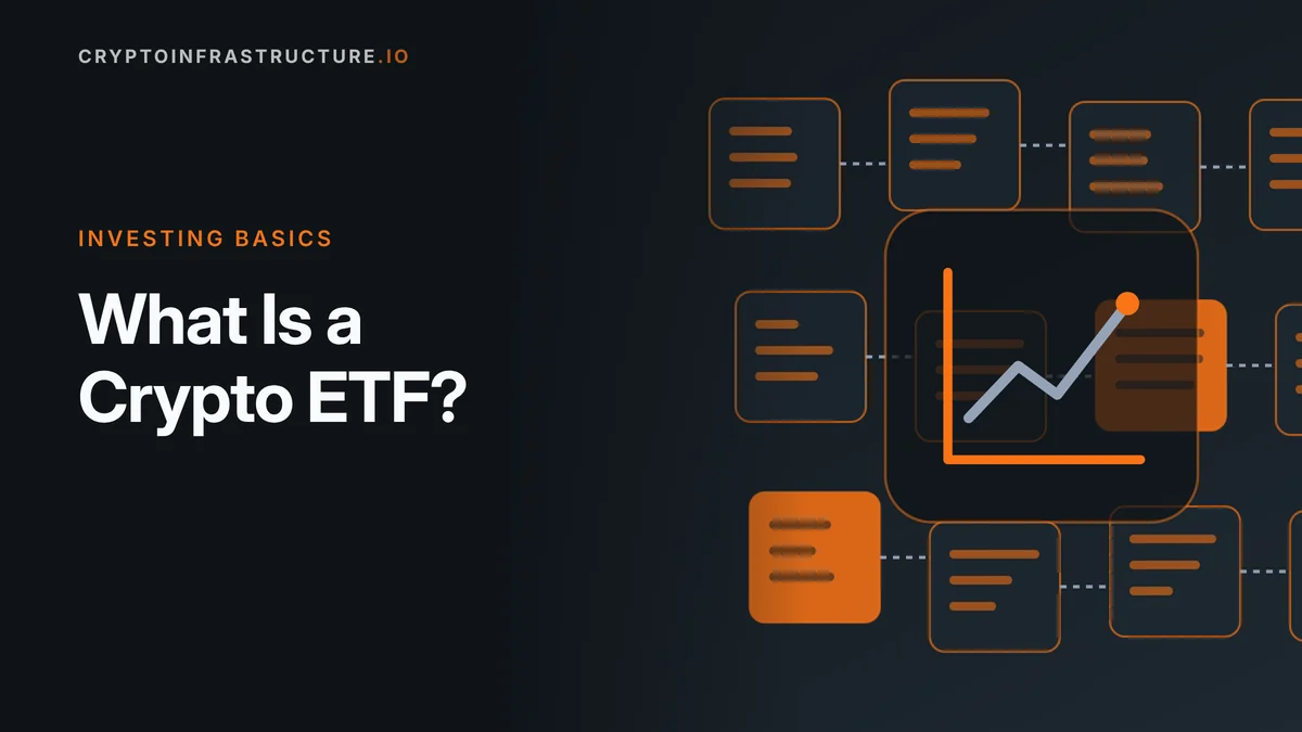 What Is a Crypto ETF? Spot vs Futures and How They Hold Coins – featured image, cryptoinfrastructure.io