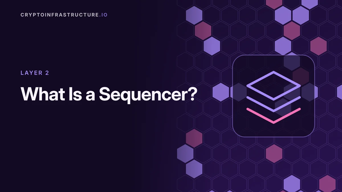 What Is a Sequencer? How Layer-2 Rollups Order Transactions – featured image, cryptoinfrastructure.io