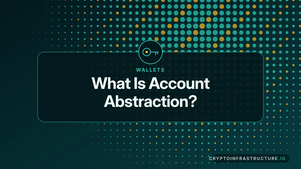 What Is Account Abstraction? Smart Wallets Explained – featured image, cryptoinfrastructure.io