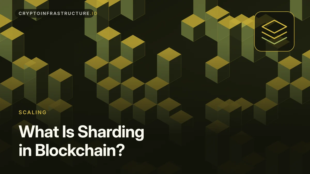 What Is Sharding in Blockchain? Explained Simply – featured image, cryptoinfrastructure.io