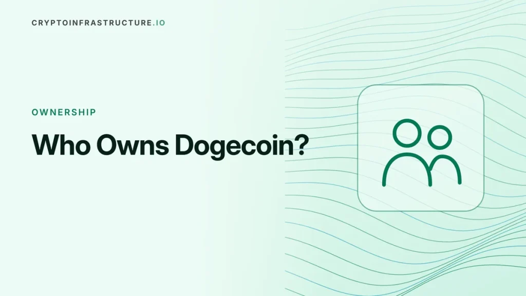 Who Owns Dogecoin? Creators, Whales and the Foundation – featured image, cryptoinfrastructure.io